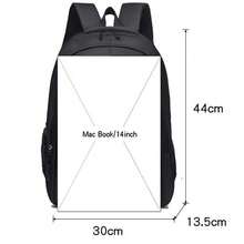 Large Capacity Backpack For Men Women Backpack For School 14 Inch Mac Book  Large College Book Bag Business Work Travel Bookbag Backpack,Travel Backpack Extra Large Laptop Backpack School Business Anti Theft College Work Computer Bag Fits 14 Inch Laptop Bookbag For Women Men(Black) - 藍色 - 查看 4