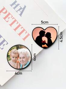 Customized Phone Grip/Holder, Multi-Functional Expandable Cute Phone Stand Compatible With Various Phone Models, Retractable Phone Grip, Phone Stand, Phone Accessories, Suitable As Personalized Gifts For Birthday, Family, Friends