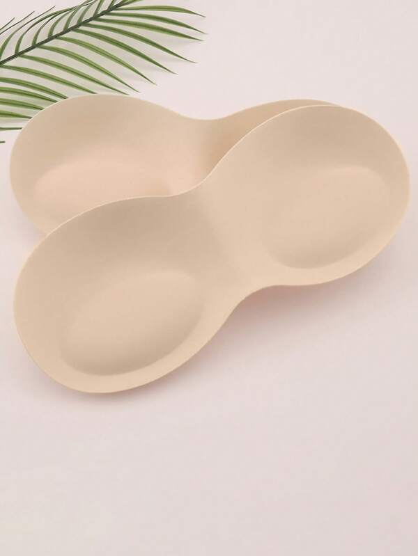 Detachable Push-Up Pad Inserts - Sewn Into Bra Cups, Suitable For Sports Bras, Dresses, Camisoles, And Strapless Tops