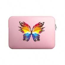 Pothai 蝴蝶设计简约防水减震透气笔记本电脑保护套，保护性笔记本电脑包，女士笔记本电脑包， 书包，大学必备品，返校必备 - 彩色 - 查看 18