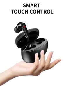 X21 无线耳机 运动耳机 入耳式耳机 游戏耳机 太空舱外观 音画同步 复合钛膜动圈喇叭 40小时超长续航 含耳罩 适用于安卓/IOS