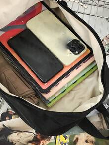 Minimalist Solid Color Multipocket Backpack, Versatile Large Capacity Bag For School, Travel, Vacation, Back To School Season - Multicolor - View 2