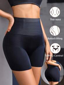 Women's High Waist Butt Lifting Seamless Slimming Shorts, Comfortable Tummy Control Slim Fit Thin Shapewear