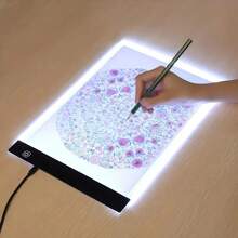 1 pièce Tablette de traçage à LED pour dessin de jouet pour enfants, pad d'écriture réglable en luminosité pour l'apprentissage, l'éducation et les jeux