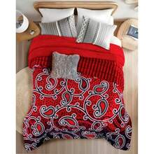Cobertor Jumbo Matrimonial con Borrega – Súper Suave, Cálido y con Diseños Trendy para esta temporada  de Frio- Beautty Home - Oxford - Ver 3