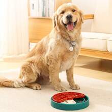 全新 1ps 狗粮拼图喂食器玩具，用于喂食和饮水，智商训练和智力提升，狗狗疗愈拼图