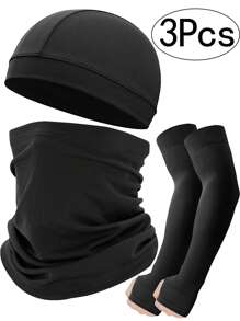 Skull Caps For Men Women,Lightweight Beanie Sleep Hats Breathable Helmet Liner Cooling Skull Caps Helmet Hard Hat Liner Sweat Wicking Running Beanie Cycling For Men Women