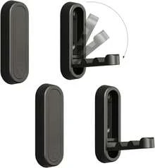 1PC Gancho de Ropa Plegable de Aleación de Aluminio para Almacenamiento en Baño de RV Casa Camper Caravana Accesorios de Interior de RV Gancho de Ropa - 1 pieza - Ver 6