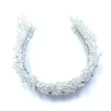 1 chiếc băng đô cài tóc bằng thủy tinh thanh lịch, phụ kiện cô dâu cho đám cưới, phù hợp cho mọi mùa, phụ kiện ngày Valentine. - Bạc - Xem 8