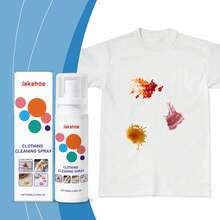 Clothes Cleaning Spray Quickly Decomposes Oil Stains And Stains. After Spraying, Stains Disappear. Clothes Are As Clean As New, Leaving Fragrance. Daily Free Cleaning Spray Is Applicable To All Clothes Such As T-Shirts, Shirts And Coats