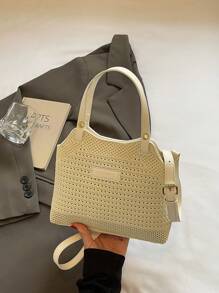 高品质时尚女士简约优雅复古手提包，适合购物、约会、通勤。时尚、优雅、简约、个性、多用途、经典，适用于通勤、办公室、约会、日常、购物、下午茶