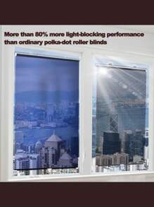 Blackout Roller Blinds Temporary Portable Curtains With Suction Cups, Punch-Free, Sunshade One-Way Mirror Roller Blinds, Daytime Indoor Transparent Visible Roller Blinds, Heat-Controlled Anti-UV Curtains, Blackout PVC Retractable Sunshades, Classic Home Decoration Style, Suitable For Sunshade In Living Rooms, Offices, Doors And Windows, Car Windows, Office Buildings, Restaurants, Bedrooms And Other Scenes.