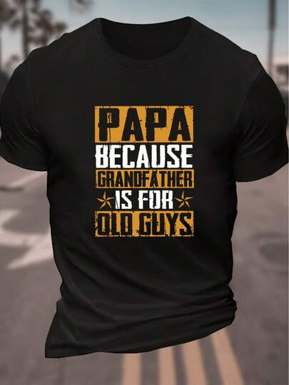 Camiseta de Cuello Redondo con Impresión de Texto Divertido para Hombres - Ropa Casual Humorística con Dicenostros Ingeniosos, Atuendos Diarios de Primavera Verano Adecuados para Fiestas y Eventos Casuales - Camiseta Gráfica Divertida Lavable a Máquina