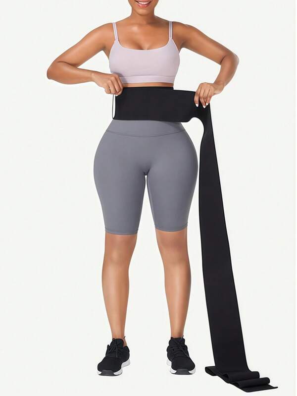1pc Women Waist Wrap Corset Belt Elastic Adjustable Postpartum Abdomen Shaper,Waist Trainer Girdle,Tummy Control,Curves,Suitable For Daily Wear Or Training,Sports