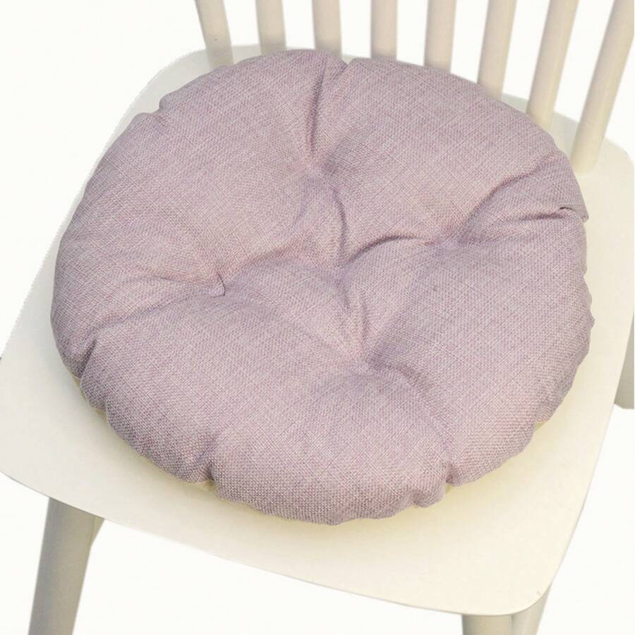 Seat Cushions & Backrest Pillows - Round Light Purple - View 1