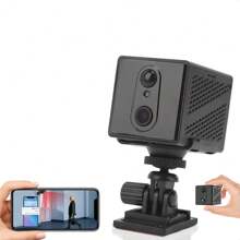 Cameră mini 5MP, viziune nocturnă în interior, supraveghere video, monitorizare securitate, baterie reîncărcabilă 3000 mAh, cameră de acasă, compatibilă cu cartela SIM 4G