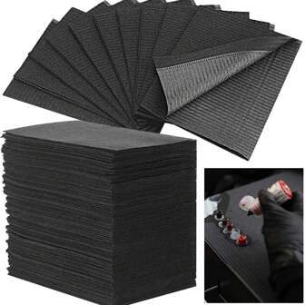 200/125/100/50/20/10pcs Pack Dental Bibs - Tattoo Tablecloth Bibs Tattoo Piercing Dental Bibs Patient Bibs Tattoo Tray Covers 3-Ply Dental Bibs