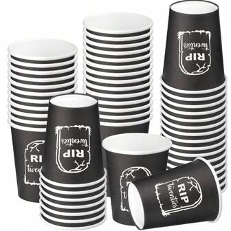 10/20/40pcs 9oz 30th Birthday Party Cups Death To My 20s Birthday Party Decorations - RIP To My Twenties Party Cups 30th Birthday Party Disposable Tablewares Supplies - 30 Year Old Birthday Party Favors For Women Men 30th Birthday Decorations