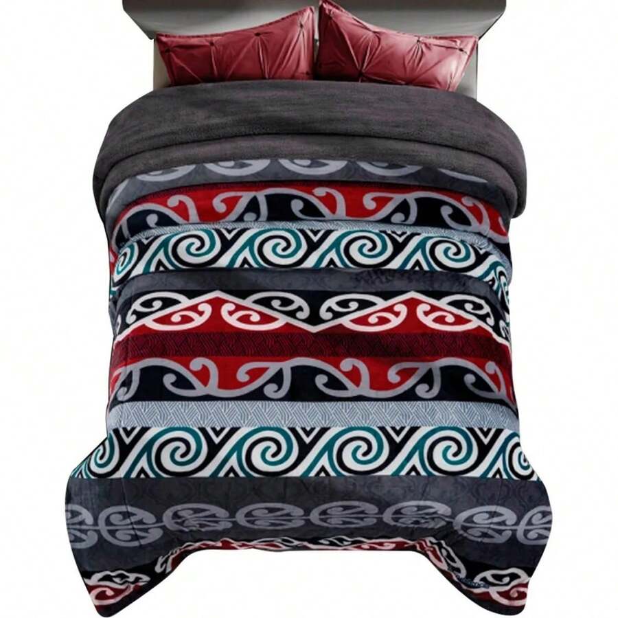 Suavecito Double Jumbo Shearling Reverse Coverlet - York - View 1