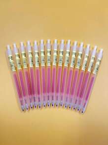 8 Pieces/15 Pieces/Expandable Gel Ink Pen Set: Black/Red/Blue, 0.5mm Fine Point Ball Pen, Office And School Supplies, Student Stationery