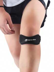 1 件髌骨膝带、压缩膝支架、运动护膝、膝盖支撑、膝盖保护器 - 专业级膝盖保护器、膝盖保护器 - 男女通用、可调节 - 透气无纺布和硅胶,适合徒步旅行、篮球、跑步、跳跃、网球、排球和深蹲 - 舒适贴合膝盖支撑、透气膝盖支撑硅胶膝盖支撑 - 彩色 - 查看 7