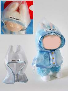 1pcs123 Baby Clothes Accessories Bubu Clothes Replacement Sitting Party Cute Cool Handsome Raincoat (Clothes Only) - Raincoat - View 2