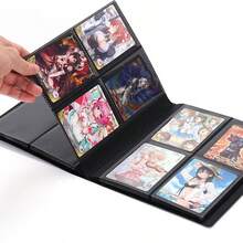 Pasta, Pasta de Cartas, Pasta de Cartas, Pasta de Cartas de Carregamento Lateral, Pasta de Cartas de Basquete, Pasta de Cartas de Troca, Pasta de Cartas de 9 Bolsos, Pasta de Cartas de Esportes de Hóquei, Pasta de Colecionador de Cartas de Beisebol de Carregamento Lateral com Capas Protetoras 20 Folhas 360 Livro de Cartas de Jogos para Cartas de Futebol e Basquete