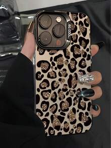 Leopard Print Phone Case The Product Is A 2D Image Suitable For Compatible With Iphone17,16, 15, 14, 13, 12, 11, PRO MAX, X, XS, PLUS,As Well As, Galaxy S22/23/24 Ultra/FE+ - 彩色 - 查看 1