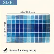 2 件大尺寸厨房洗碗布，超柔软棉质吸水擦拭布，亮色酒吧/茶巾，用于清洁和擦干餐具和家居 - 彩色 - 查看 2