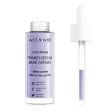 Wet N Wild Prime Focus Primer Serum For Face, Hydrating For Dry Skin, Makeup Primer Serum - Purple - View 1