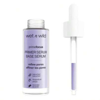 Suero primer facial Wet N Wild Prime Focus, hidratante para piel seca, suero base de maquillaje