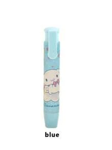 Sanrio 1Pc Creative Press Eraser Hello Anime Kuromi Melody Cinnamoroll Kitty Cartoon Stationery Gift Office School Supplies Back To School School Supplies(Some Parts May Be Random)
