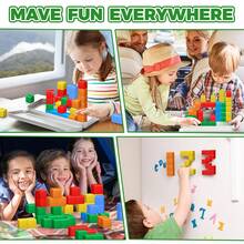 30PCS Magnetic Blocks - Toddler Girl Toys, Magnet Building Blocks With Ron Box , STEM Sensory Outdoor Autism Toys For 3-5 Year Old Boys & Girls, Magnetic Cubes Classroom Must Haves For Kids Ages 3+