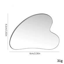 不锈钢刮痧面部工具淋巴引流按摩器面部刮痧金属刮痧护肤自我护理礼品面部塑形刮痧身体刮痧眼部下颌线塑形器 - 彩色 - 查看 12