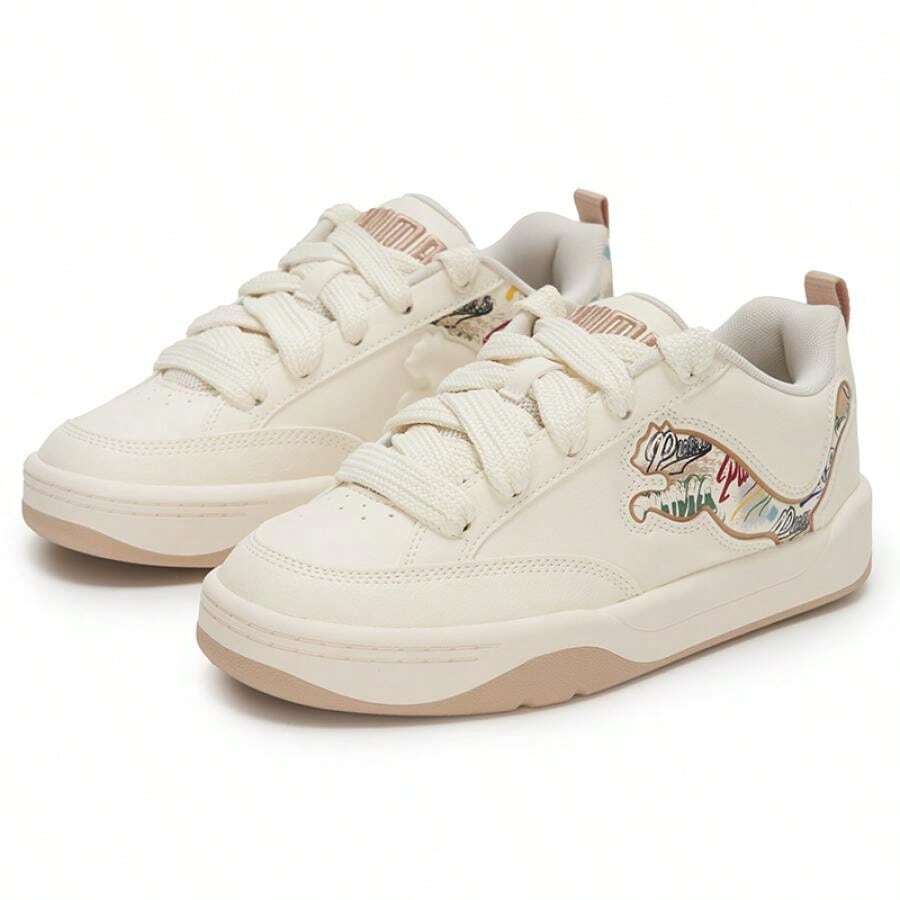 Puma Men's And Women's Park Lifestyle OG Graffiti Sneakers, Comfortable And Easy To Wear For Everyday Commuting, Casual Shoes, Outdoor Sports Shoes 405257-01 - -pine Sand - View 1