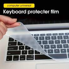 1-Piece Ultra-Thin Keyboard Protector, Suitable For 12-14 Inch Laptops, Thin Waterproof And Dustproof Key Cover Sticker - Màu tím - Xem 4