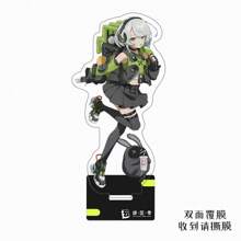 Game Anime 1pc Zenless Zone Zero,15cm Acrylic Stand Keychain Desktop And Home Decoration, Display Stand Person Model, Id Al-Adjha A Graduation Gift For Friends, Backpack For School