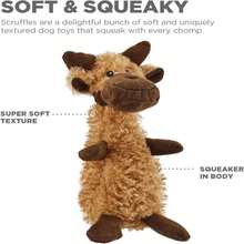 Outward Hound Scruffles Moose Plush Squeaky Dog Toy, Large - Nai sừng tấm - Xem 7