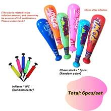 2pcs/6pcs/8pcs Inflatable Musical Instrument Party Props, Rock Star Toy Set, Inflatable Guitar, Inflatable Saxophone, Bass Pipa, Microphone, Mobile Phone, Tape Recorder, 80s/90s Themed Party Studio Decoration - Multicolor - View 22