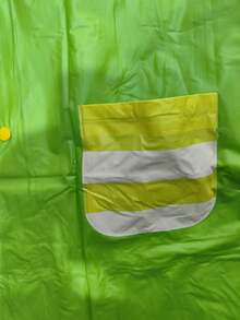 Impermeable diseño para niñas y niños talla s - Verde - Ver 4