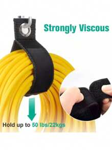 Easy-Carry Wrap-It Storage Straps – Hook And Loop Straps With A Carrying Handle For Garden Hose, Extension Cord, Cable, Garage, Boat, RV Accessories Organization (Please Pay Attention To The Style Before Placing An Order.)