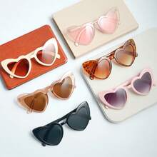 12pcs Fashion Heart-Shaped Glasses, Suitable For Party, Birthday, Wedding, Casual Couple Heart-Shaped Glasses - Multicolor - View 7