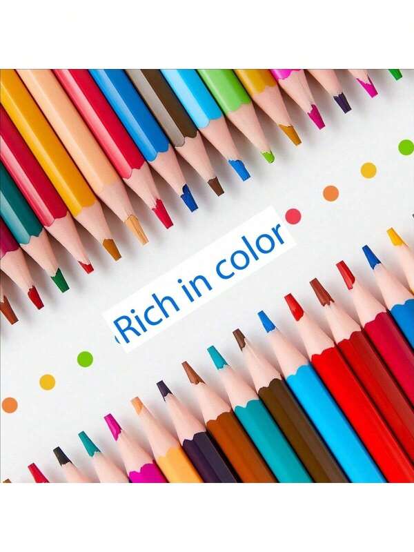 12pcs/24pcs/36pcs/48pcs Zhenglin New Colored Pencil Lead Refills, 3.5 Inch Mini 36/48 Colors, Random English Packaging Shipment (Pencil Tips May Break During Transportation, Which Is Normal, Please Do Not Purchase If You Mind)