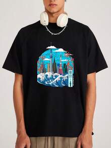 Men Undershirt Tops - Negro - Ver 1