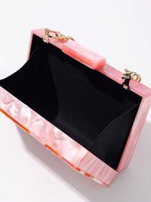 1 件个性化时尚甜美优雅方形大理石纹斜挎包，适合女士，可调节肩带 - 定制姓名包 - 适合女士装饰独特定制姓名包，女士定制包，完美的生日/伴娘/新娘/母亲礼物