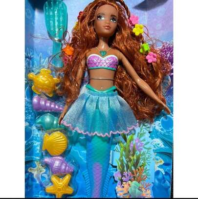 Brinquedo de SEREIA COM ACESSORIOS A LITTLE MERMAID Para Meninas