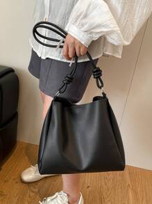 时尚休闲女士手提包可折叠便捷大容量商务办公节日节日礼品袋大学生