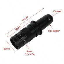 4K 48MP Video Microscope  USB Industrial Microscope Camera 1-130X/150X/180X Zoom C Lens For Soldering Repair Image Collectio - Máy ảnh 48MP - Xem 4