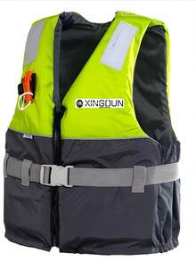 成人钓鱼救生衣、轻便便携式高浮力背心、成人专业航海救生衣、沙滩必需品、沙滩配件、泳池浮板 - 彩色 - 查看 13