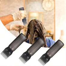 1 件专业染发瓶，带梳齿和测量标记 - 沙龙级染料涂抹器、染色刷和烫发液容器，可精确涂抹（500 毫升/16 盎司） - 非常适合挑染、补染发根、居家护发 - 适合发型师的圣诞节、生日、沙龙周年纪念礼物、返校礼物、旅行度假必需品、女士发饰